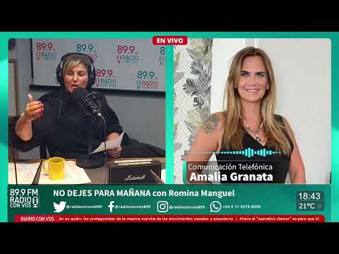 Amalia Granata - DiputadaProvincial por Santa Fe | No Dejes Para Mañana