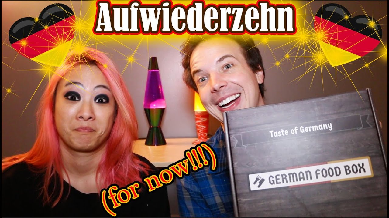 Aufwiederzehn (For now!!!) | GERMAN FOOD BOX