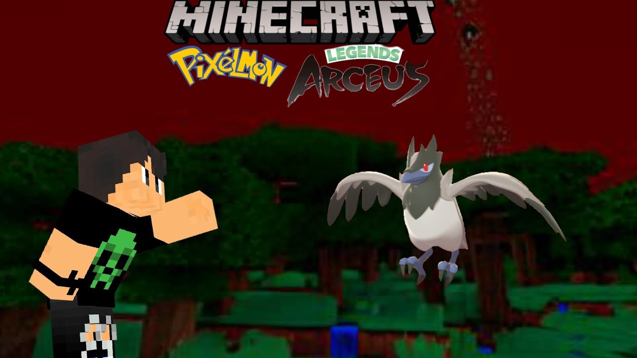 Capturei MEU PRIMEIRO SHINY na ULTRA SPACE| Minecraft Pixelmon Legends Arceus