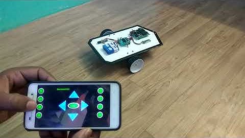 Bluetooth Controlled Robot Car using Android Mobile