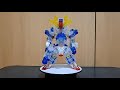 【LaQ】ぺたぞうブロック王国０９５　LaQでガンダムＦ９１分身バージョンをつくりました