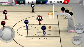 Stickman Basketball Android Game Walkthrough screenshot 1