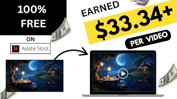 How to make AI Video for Adobe Stock | Selling AI videos on Adobe Stock |make Free Ai Animated video