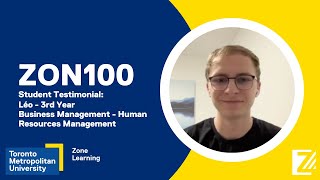 Léo, Business Management - Human Resources Management, Third-Year, ZON 100