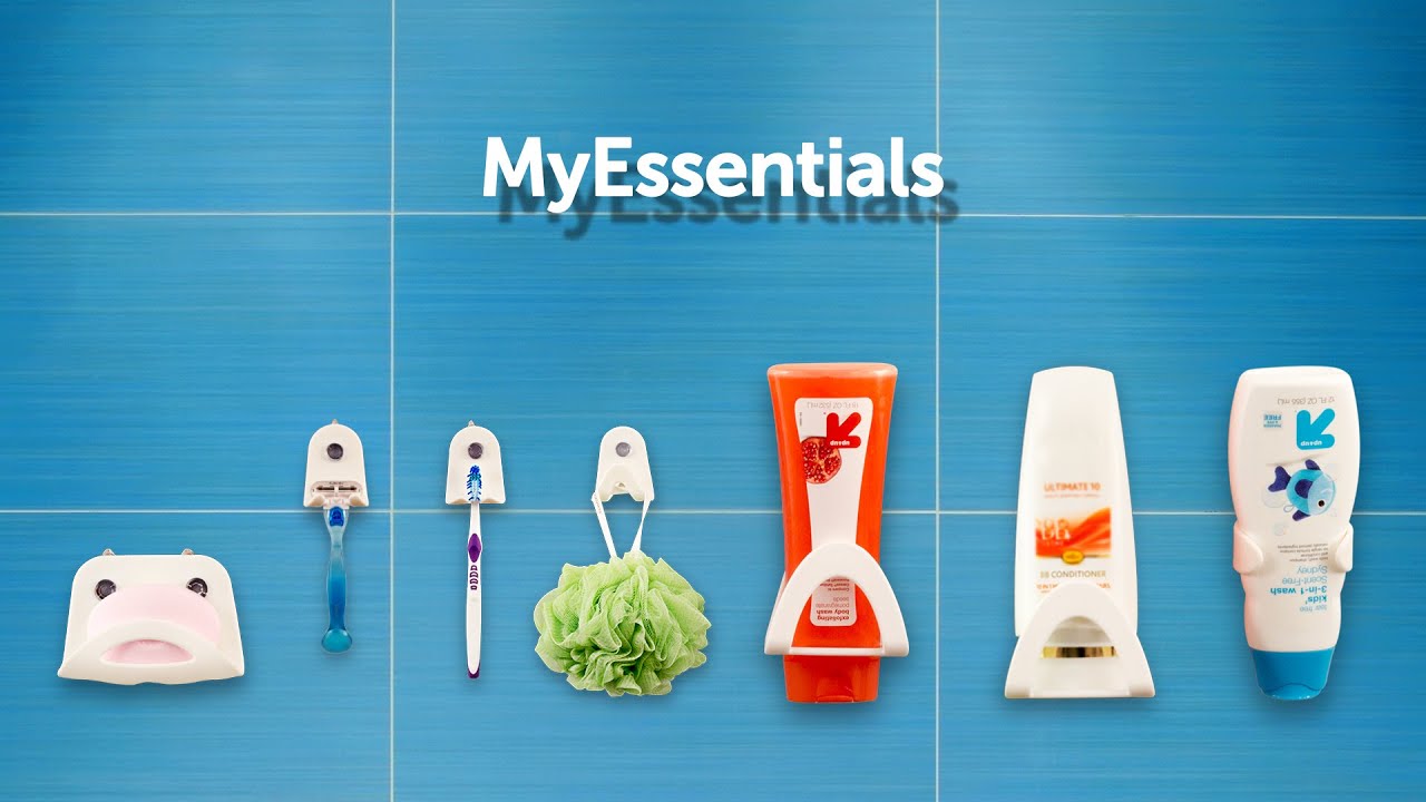 MyShower Holds Your Bottles Upside Down YouTube