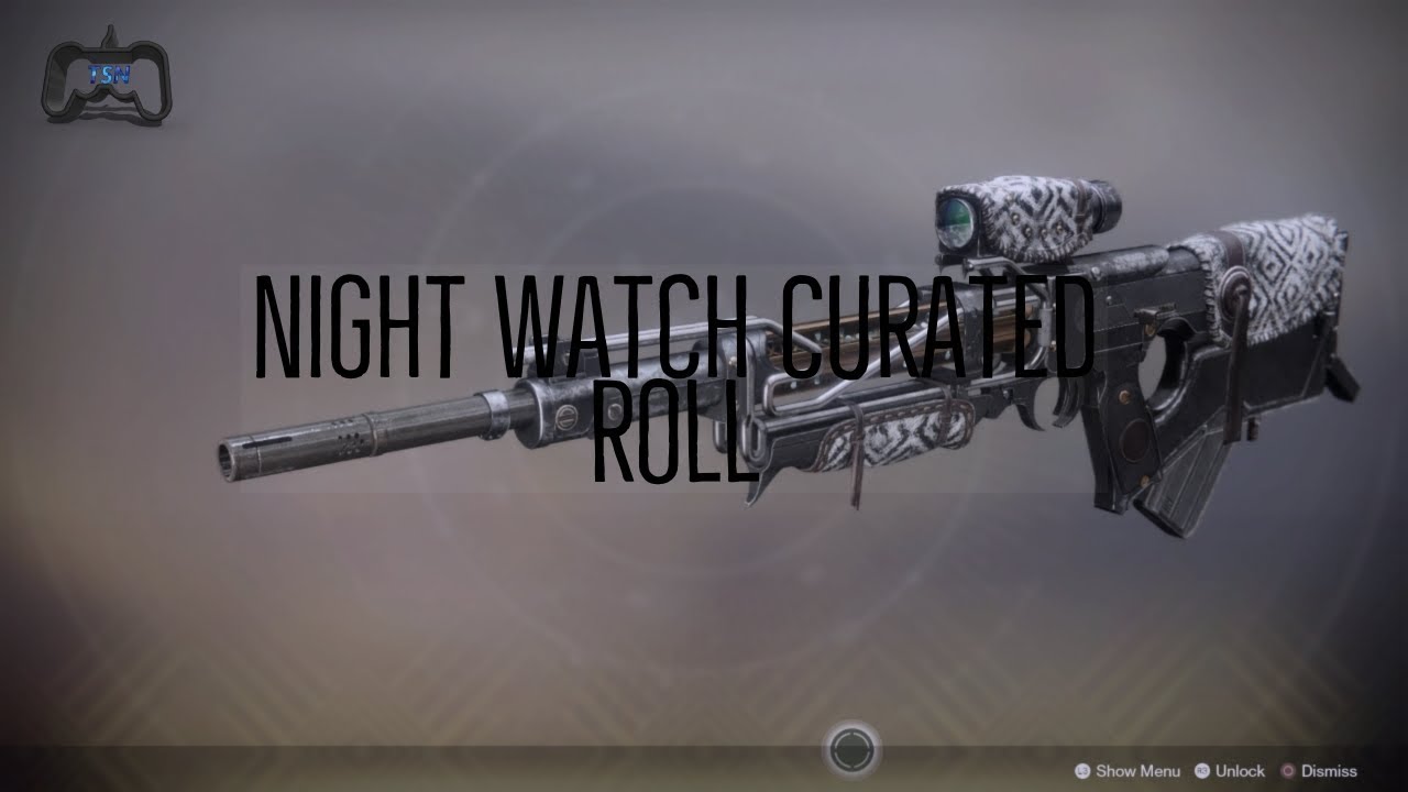 Destiny 2 Gambit Prime Curated Scout Rifle Night Watch