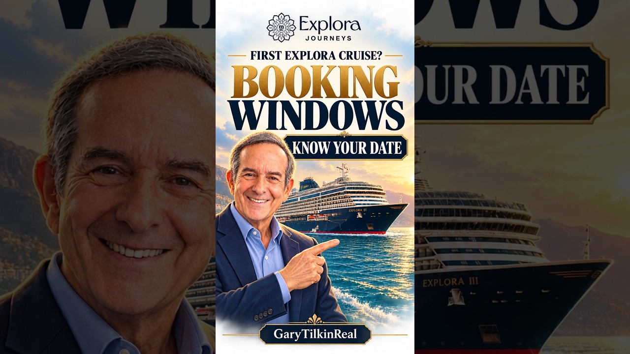 First Explora Journeys Cruise? Know Your Booking Windows + 2 More Tips  #cruiseplanning #cruisetips