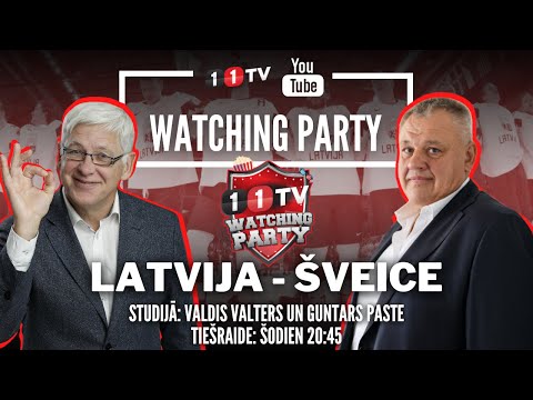 🔴 LATVIJA-ŠVEICE | Watching Party ar Ģenerāli un Guntaru Pasti