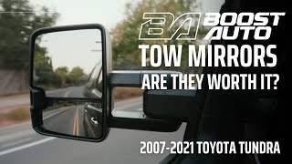 Tow Mirror Upgrade on My Tundra...Are They Worth It? | Boost Auto Tow Mirrors | 2007-2021 Tundra