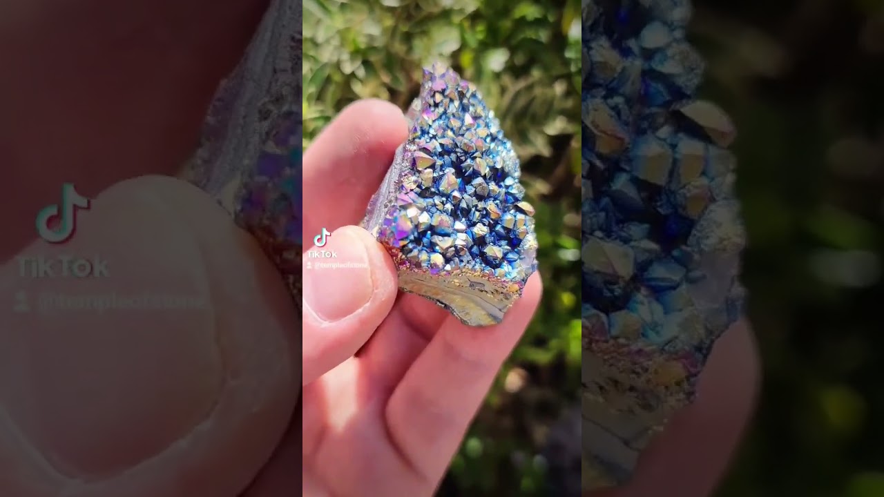 Titanium Aura Quartz Crystal Part 5 