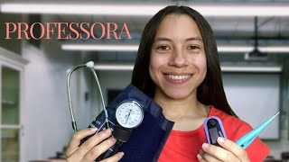 ASMR ROLEPLAY PROFESSORA *Aprenda Aferir Sinais Vitais