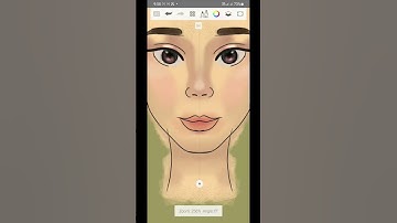 painting a girl in  Autodesk sketchbook #android #autodesksketchbook #digitalart #colouring