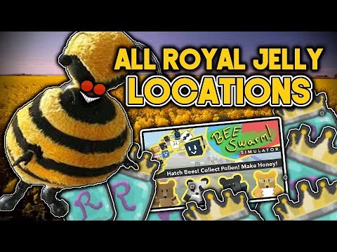 All Royal Jelly Locations Bee Swarm Simulator Youtube - new secret royal jelly locations roblox bee swarm