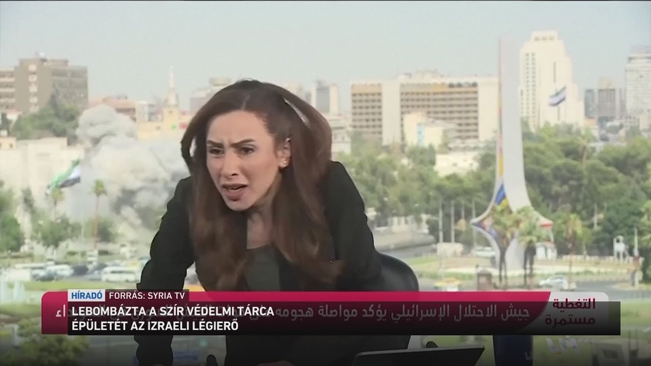 Lebombázta a szír védelmi tárca épületét az izraeli légierő