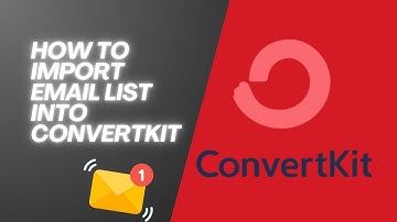 How to import email list into Convertkit - Step By Step Tutorial (2025)