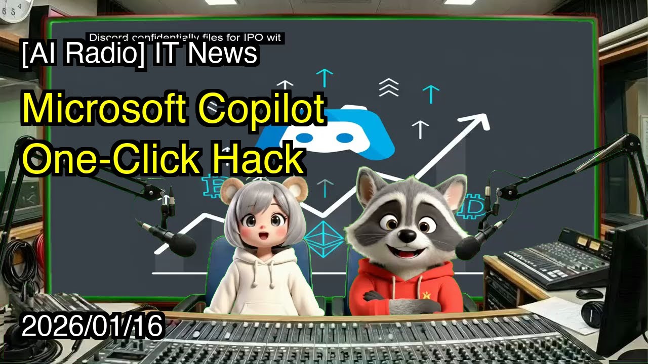 [AI Radio] IT News - Microsoft Copilot One-Click Hack - January 16, 2026