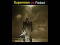 Superman vs Robot #shorts #dccomics #edit #dc
