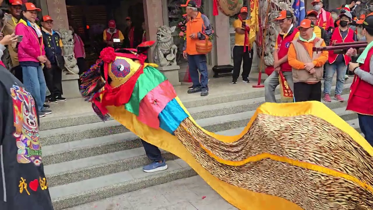 白杞寮玉山岩迎觀音請媽祖繞境活動（舊社長義堂 參神）