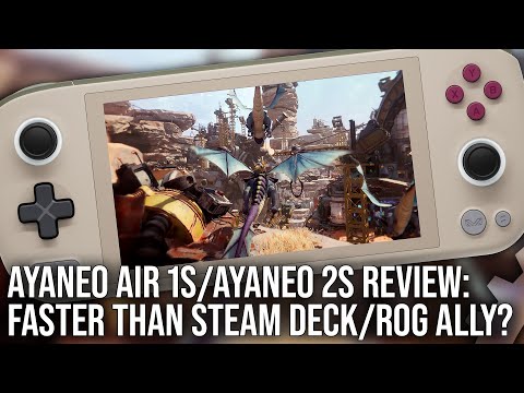 AyaNeo Air 1S/AyaNeo 2S Review - Faster Than Steam Deck/ROG Ally? Ryzen 7 7840U Tested