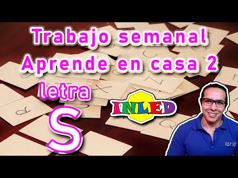 Lectoescritura - La escuela en casa 2 - letra S