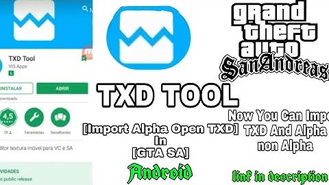How to use TXD Tool In GTA Sa android