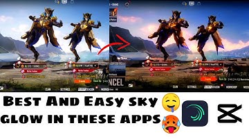 Pubg Sky Glow and Editing Tutorial - ALIGHT MOTION! || pubg lobby edit