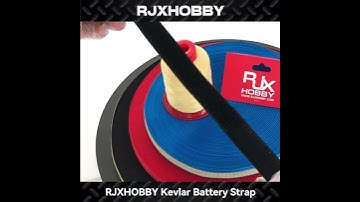RJXHOBBY Kevlar battery straps, support to custom with your logo #rc #custom