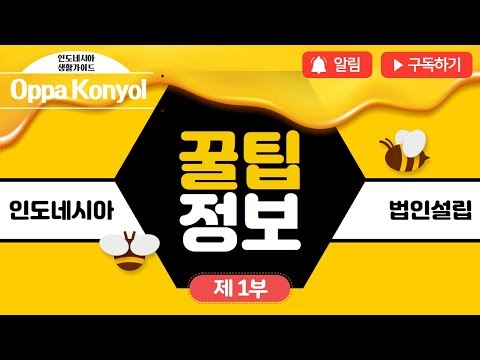 인도네시아 사업 / 법인설립 제1부 / 동남아 비즈니스 / 자카르타, 발리 사업