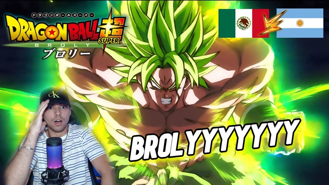 🤬Español REACCIONA A DRAGON BALL SUPER 🟢LA PELICULA DE BROLY🟢  | 🔥LA IRA DE BROLY EN ARGENTINO🔥