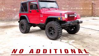 1997 2006 Jeep Wrangler TJ Replacement Soft Top by Rough Country