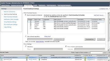 Update Manager 003   Patch Download Settings
