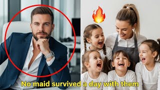 No Nanny Lasted a Day with the Billionaire Quadruplets Until a Black Lady Came and Did Wonder