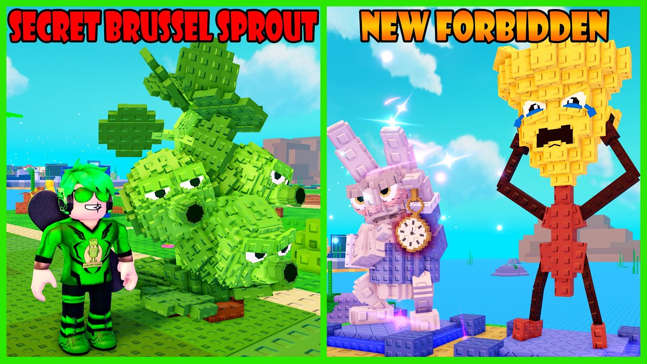 Aku Mendapatkan Tanaman Secret & Brainrot Forbidden Terbaru - Roblox Plant Vs Brainrot