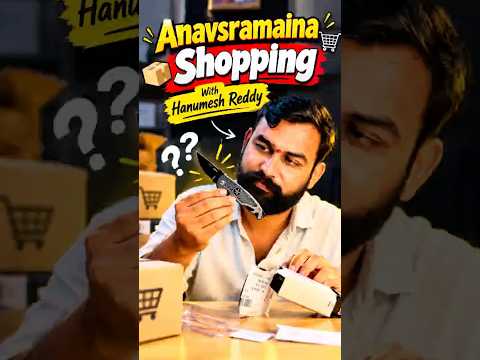 ANAVSRAMAINA SHOPPING WITH ME
