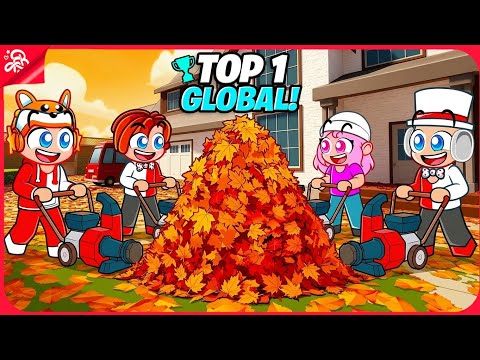 🔥TOP GLOBAL X 2😆PERFECT TIME FOR COLLECTING LEAVES ON HIGHER DIFFICULTY (🍂 Clear all leaves)