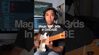 Magic With 3rds In DAEABE #mathrock #midwestemo #guitarlesson #guitarchords #shoegaze #chords