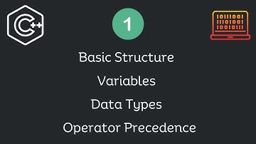 Mastering C++ Basics: Structure Variables, Data Types and More | Programming Fundamentals Lecture 1