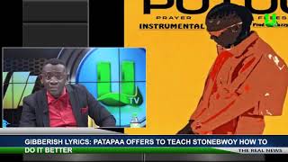 (WOW) STONEBWOY'S PUTUU SONG REMIX BY AKROBETO ON LIVE TV SHOW(VIDEO).