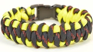 Paracord Survival Bracelet - The Woven Weave Design - BoredParacord