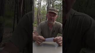 How to Make a Simple Compass using a Piece of Paper - Bushcraft Survival Australia