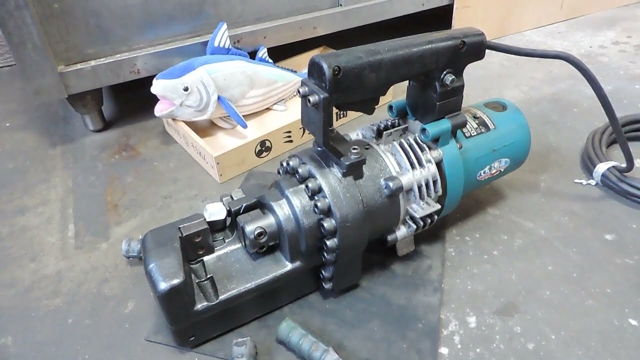 引き取り限定】オグラ HBC-25N 鉄筋カッター 25mm 20kg