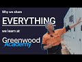 Why we share everything we learn at Greenwood Academy