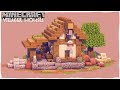 Minecraft : How to Build a STONEMASON House For a Village | Tutorial ( EASY ) thumbnail