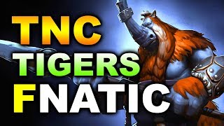 FNATIC vs TNC.TIGERS - WHAT A MATCH! - SEA TI8 DOTA 2