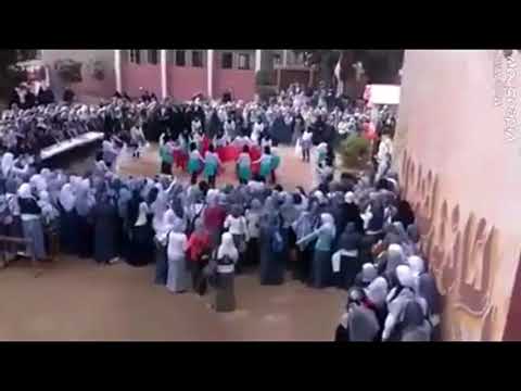 استعراض التربية الرياضية فى حفل عيد الأم مارس 2016