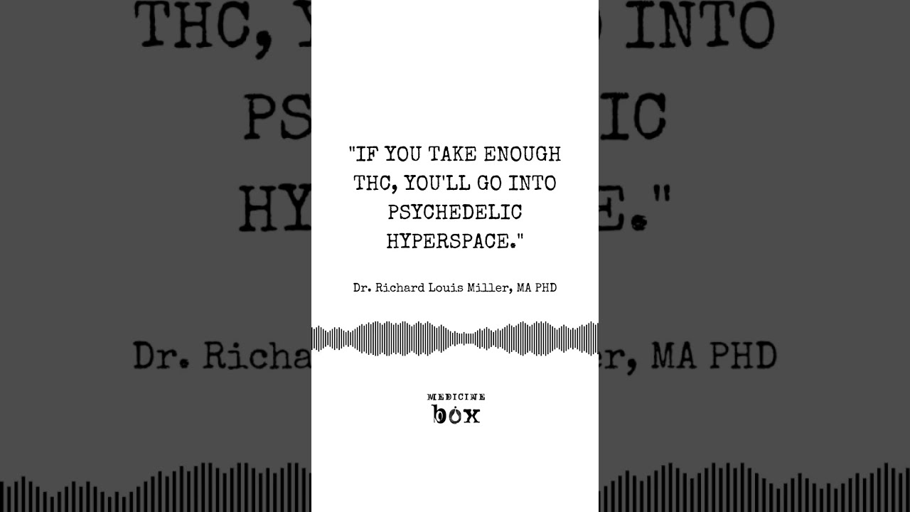 Medicine Box: THC Psychedelic Hyperspace, Dr. Richard Louis Miller, MA PHD