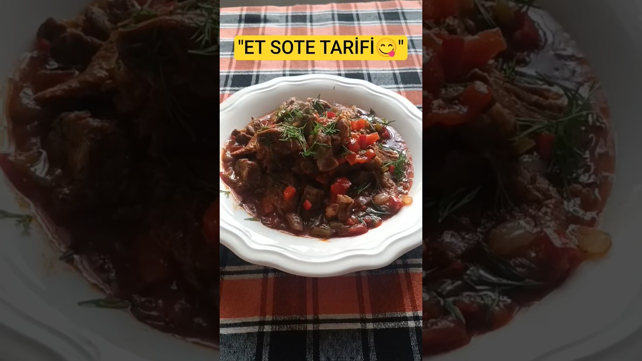 SOFRANIN YILDIZI|GÜN-10 ET SOTE #keşfet#reels#pratik#vlog#music#shorts#viral#video#food#love#tarif