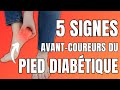 Cinq signes avantcoureurs du pied diabtique