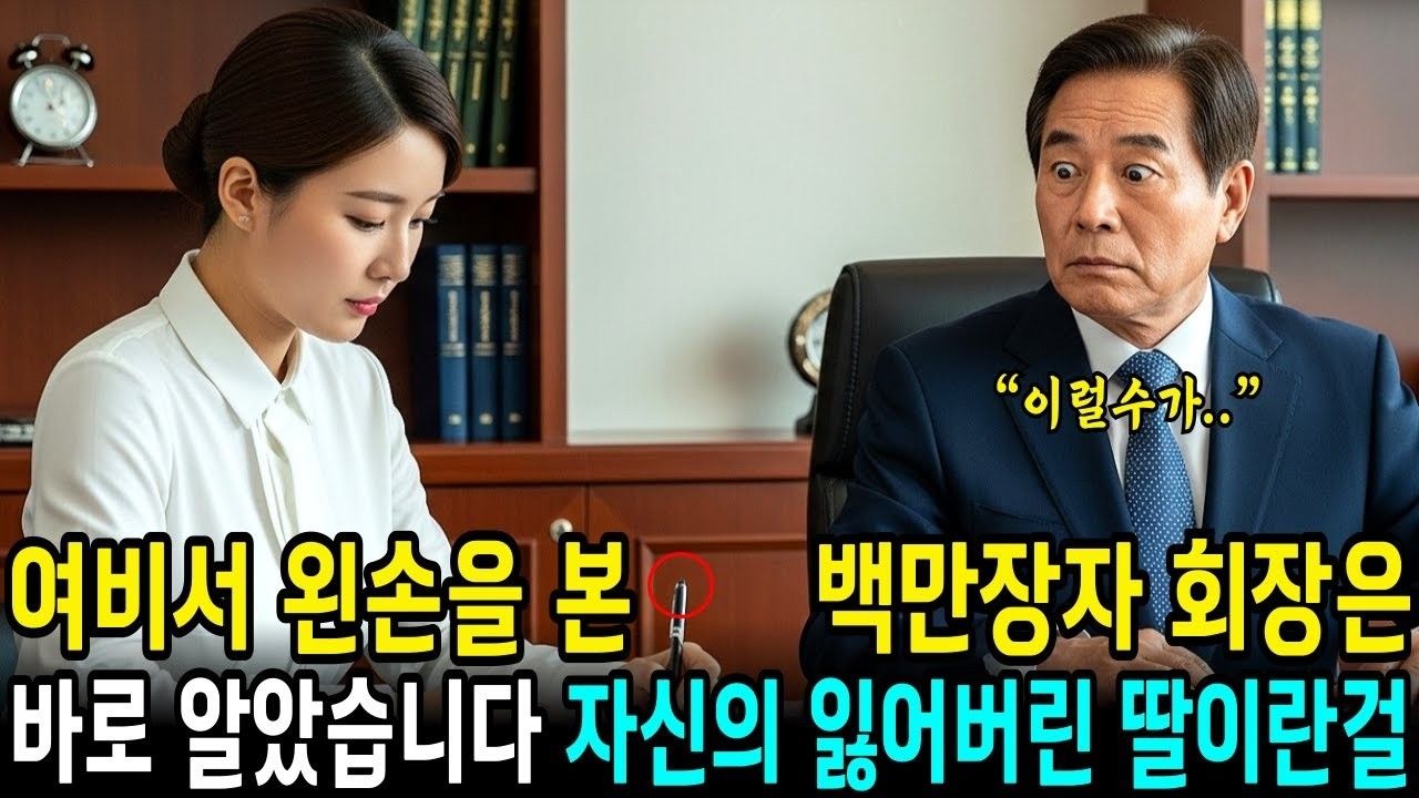 자신의 친딸인 줄 모르고 여비서를 보고 백만장자는 갑자기 왼손잡이를 보고 깜짝 놀라는 데   오디오북   사연라디오   삶의지혜