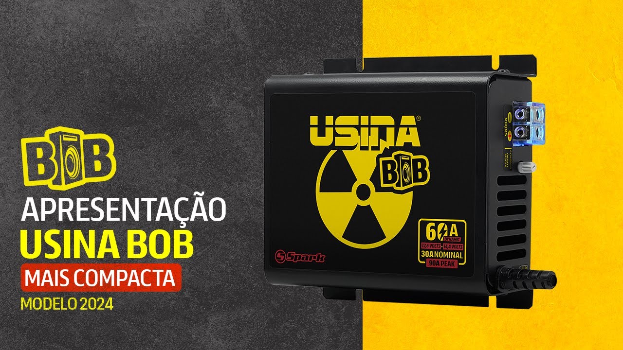 Apresentação e Teste - Usina BOB - 60A - Nova Versão 2024